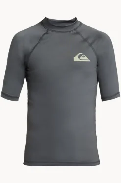 Boys Everyday Short Sleeve Suntop|Quiksilver Outlet