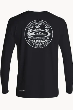 Boys Everyday Surf Long Sleeve Suntop|Quiksilver Hot