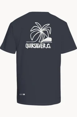 Boys Everyday Surf Short Sleeve Suntop|Quiksilver Clearance