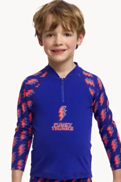 Boys Flash Zippy Suntop|Funky Trunks Clearance
