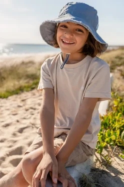 Boys Frayed Bucket Hat|Acorn New