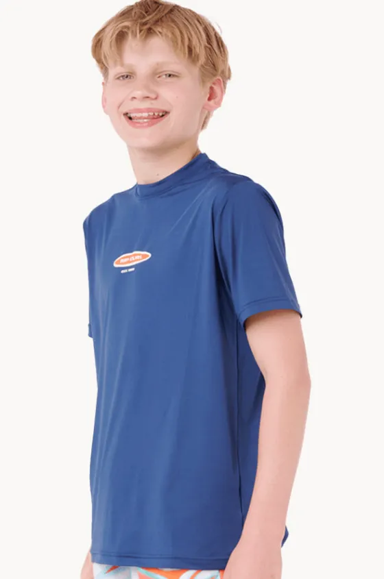 Boys Island Paradiso Short Sleeve Suntop|Rip Curl Online