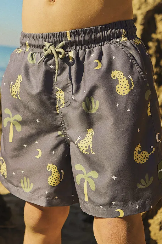 Boys Leopard Nights Eco Short|Skwosh Discount