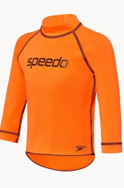 Boys Long Sleeve Suntop|Speedo Hot