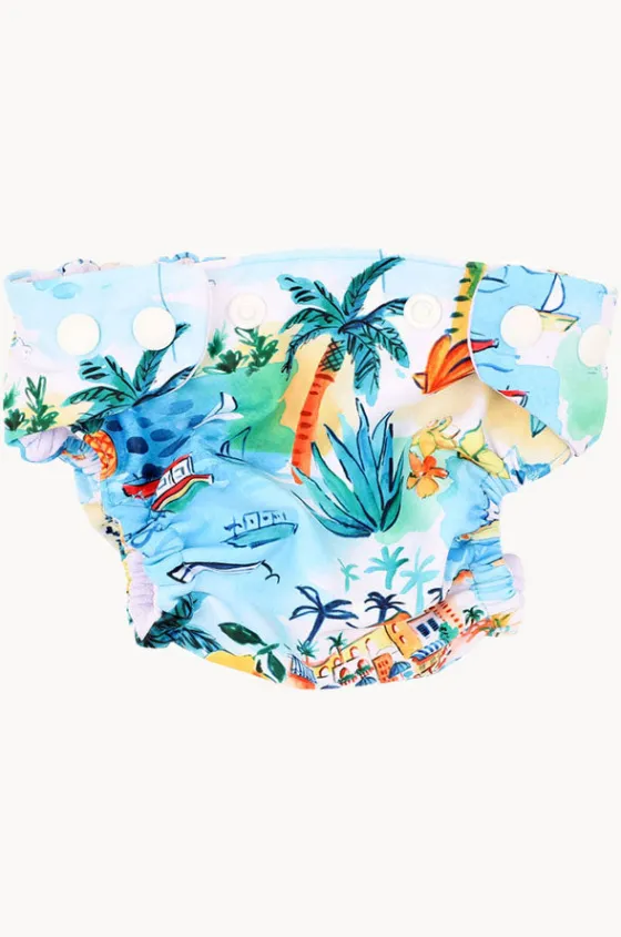 Boys Luca Aqua Nappy|Minihaha Outlet