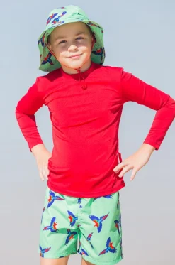 Boys Macaw Boardshort|Babes In The Shade Online