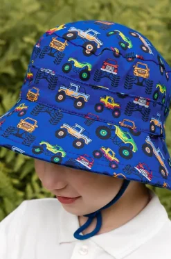 Boys Monster Truck Classic Bucket Hat|Bedhead Sale