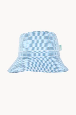 Boys Mykonos Wide Brim Bucket Hat|Acorn Clearance