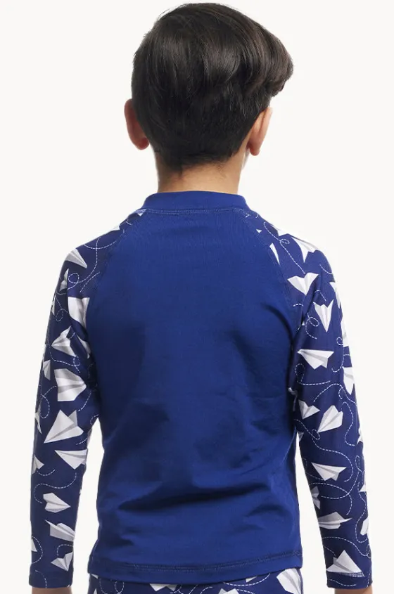 Boys Paper Plain Suntop|Funky Trunks Outlet