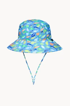 Boys Pisces Classic Bucket Sunhat|Bedhead Hot