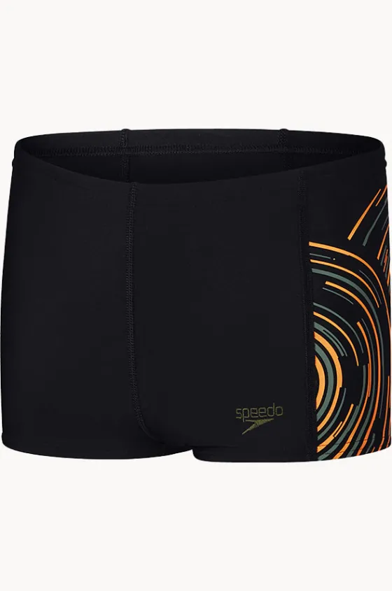 Boys Plastisol Placement Aquashort|Speedo Online