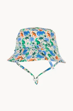 Boys Prehistoric Swim Bucket Hat|Acorn Clearance