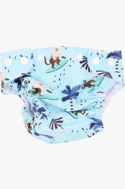 Boys Riley Aqua Nappy|Minihaha Outlet