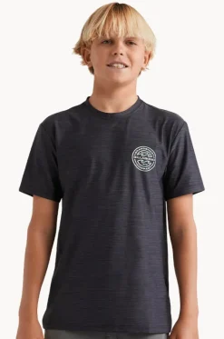 Boys Rotor Shoreline Short Sleeve Suntop|Billabong Discount
