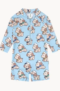 Boys Sailor Pup Sunsuit|Huxbaby Sale