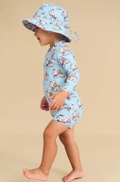 Boys Sailor Pup Sunsuit|Huxbaby Sale