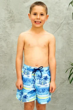 Boys Shipwrecked Boardshort|Salty Ink Online