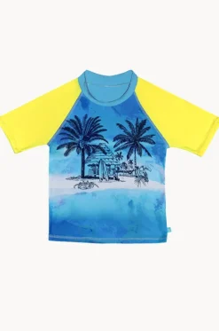 Boys Shipwrecked Short Sleeve Suntop|Salty Ink Best