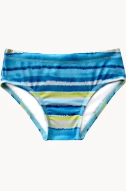 Boys Shipwrecked Stripe Racer Brief|Salty Ink Discount