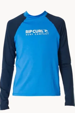 Boys Shock Long Sleeve Suntop|Rip Curl Clearance