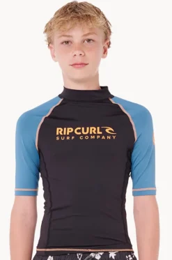 Boys Shock Short Sleeve Suntop|Rip Curl Sale