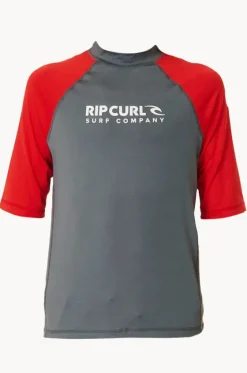 Boys Shock Short Sleeve Suntop|Rip Curl Sale