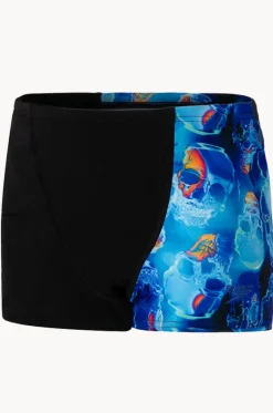 Boys Skull V Cut Aquashort|Speedo New