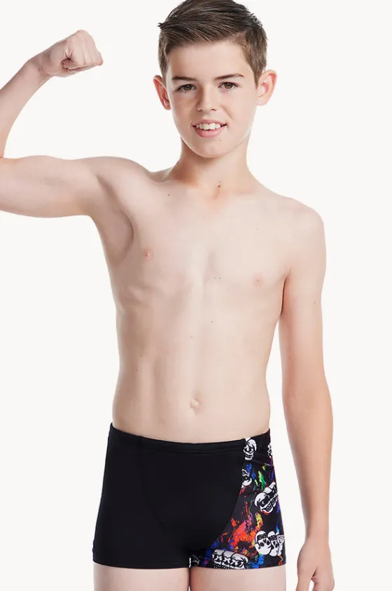 Boys Skull V Cut Aquashort|Speedo Online