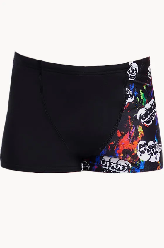 Boys Skull V Cut Aquashort|Speedo Online
