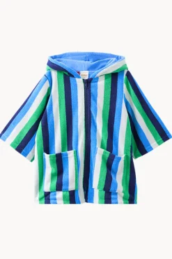 Boys Stripe Terry Towel Cover Up|Milky Sale
