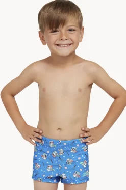 Boys Super Sushi Hip Racer Trunk|Zoggs Clearance