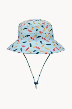 Boys Surfboard Classic Bucket Sunhat|Bedhead Clearance