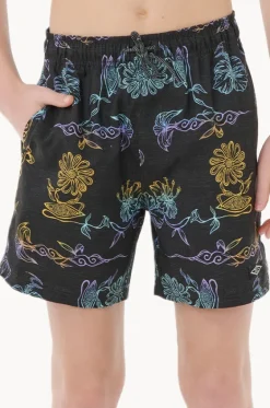 Boys Tropic Daze Floral Volley Boardshort|Rip Curl Online