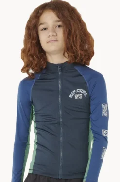 Boys Tropic Daze Long Sleeve Suntop|Rip Curl Hot