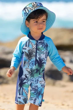 Boys Urban Sunsuit|Salty Ink Hot