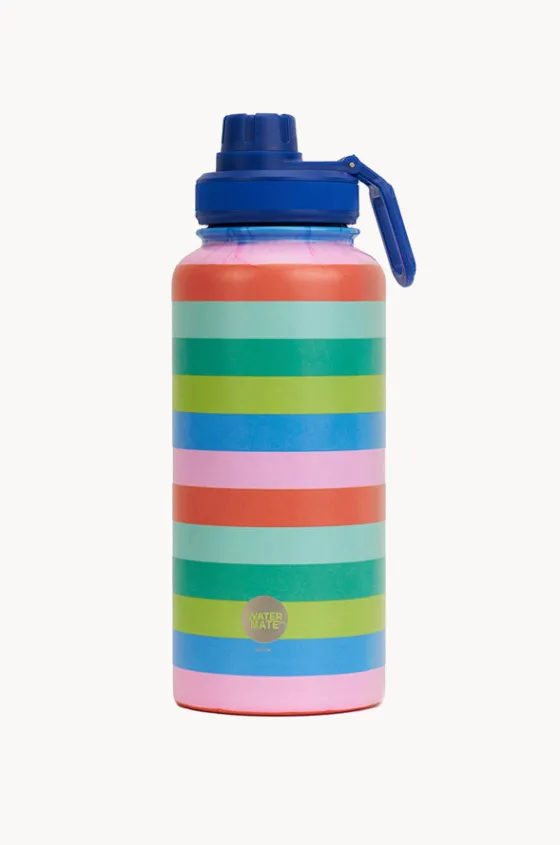 Bright Stripes Drink Bottle 950ml|Annabel Trends Hot