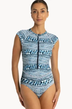 Byron Bay Seasport Cap Sleeve Sunsuit|Sunseeker New
