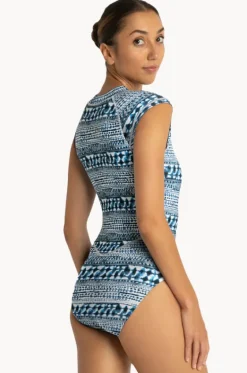 Byron Bay Seasport Cap Sleeve Sunsuit|Sunseeker New