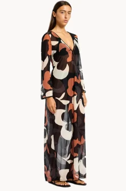 Cactus Garden Mesh Cover Up|Jets Best