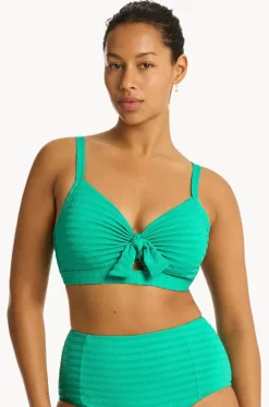 Capri DD/E Cup Tie Front Bralette|Sea Level Sale