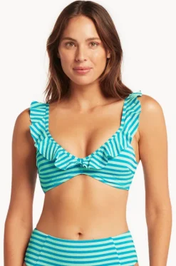 Capri Frill French Bralette|Sea Level Hot