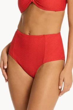 Caracus Panelled High Waist Pant|Sea Level Sale