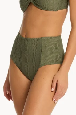 Caracus Panelled High Waist Pant|Sea Level Outlet