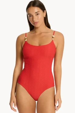 Caracus Scoop Neck One Piece|Sea Level