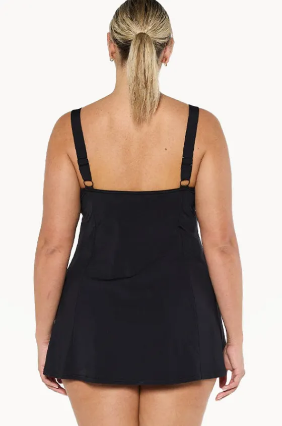 Carnival Wide Strap Swim Dress|Capriosca New