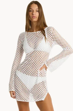 Castaway Mesh Cover Up|Sea Level