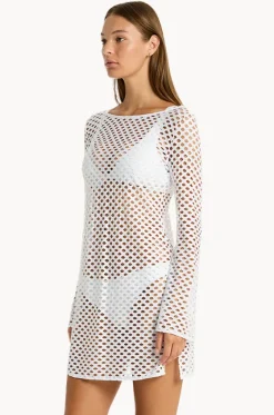 Castaway Mesh Cover Up|Sea Level