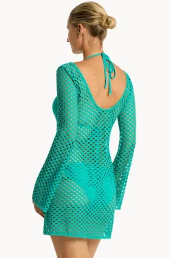 Castaway Mesh Cover Up|Sea Level New