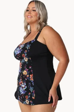 Catalina Wide Strap Swim Dress|Capriosca Outlet