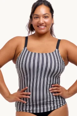 Chain Gang Scoop Neck Tankini Separate|Funkita